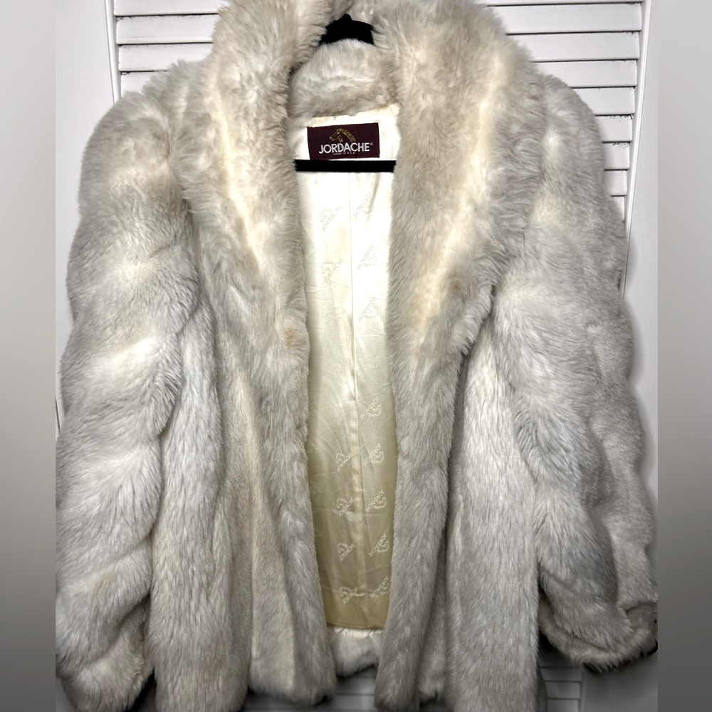 Vintage Jordache Faux fur (L)